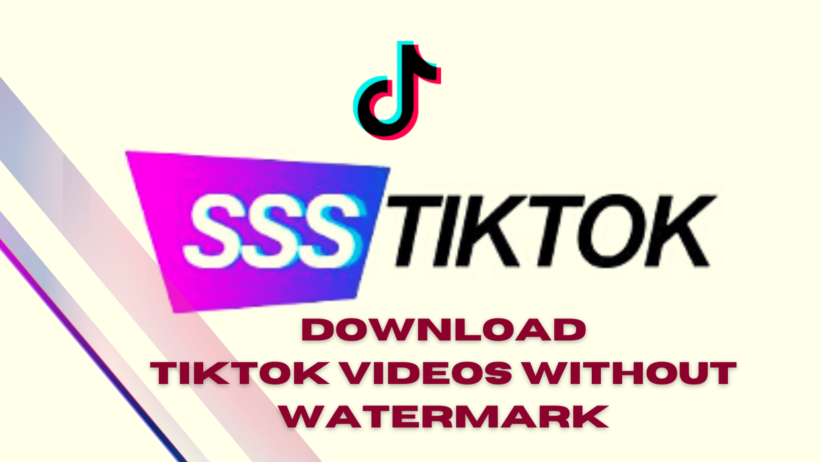 Ssstiktok TikTok Downloader